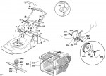 Qualcast F 016 L80 876 QUADTRAK 45 Lawnmower QUADTRAK45 Spare Parts